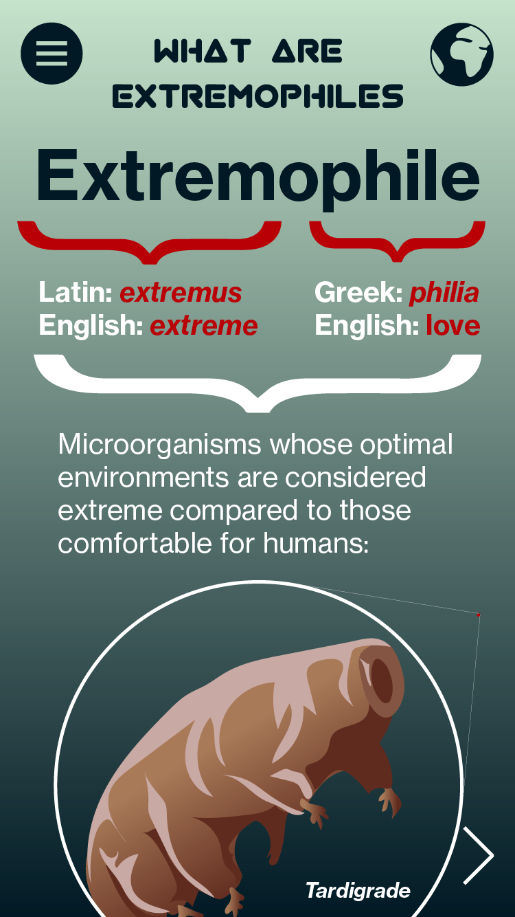 Extremophiles Infographic Pannel